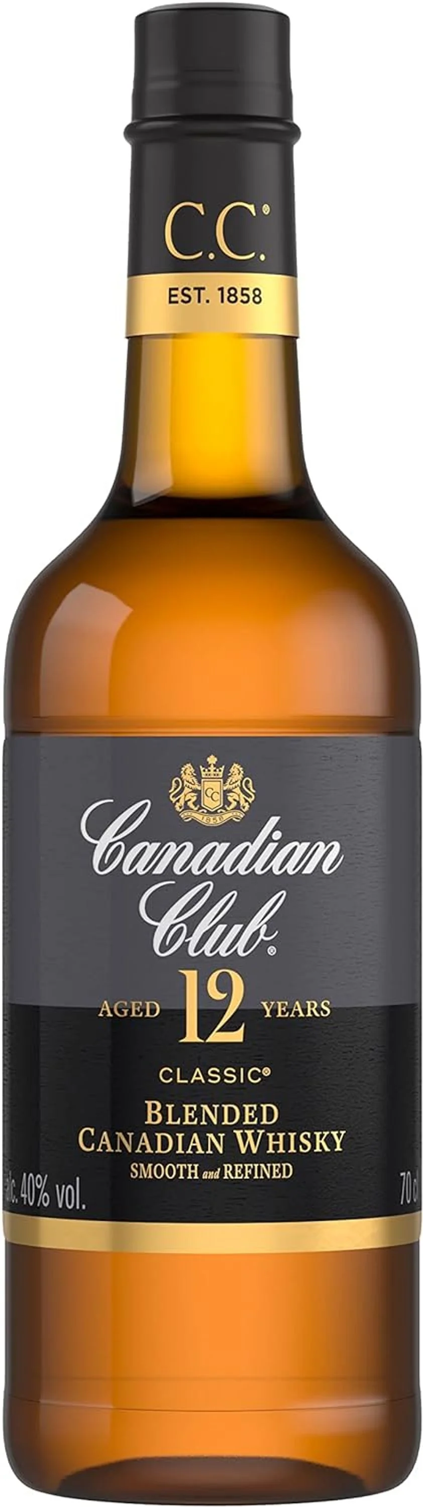 Canadian Club 12 Jahre Blended Whisky 0,7l, alc. 40 Vol.-%