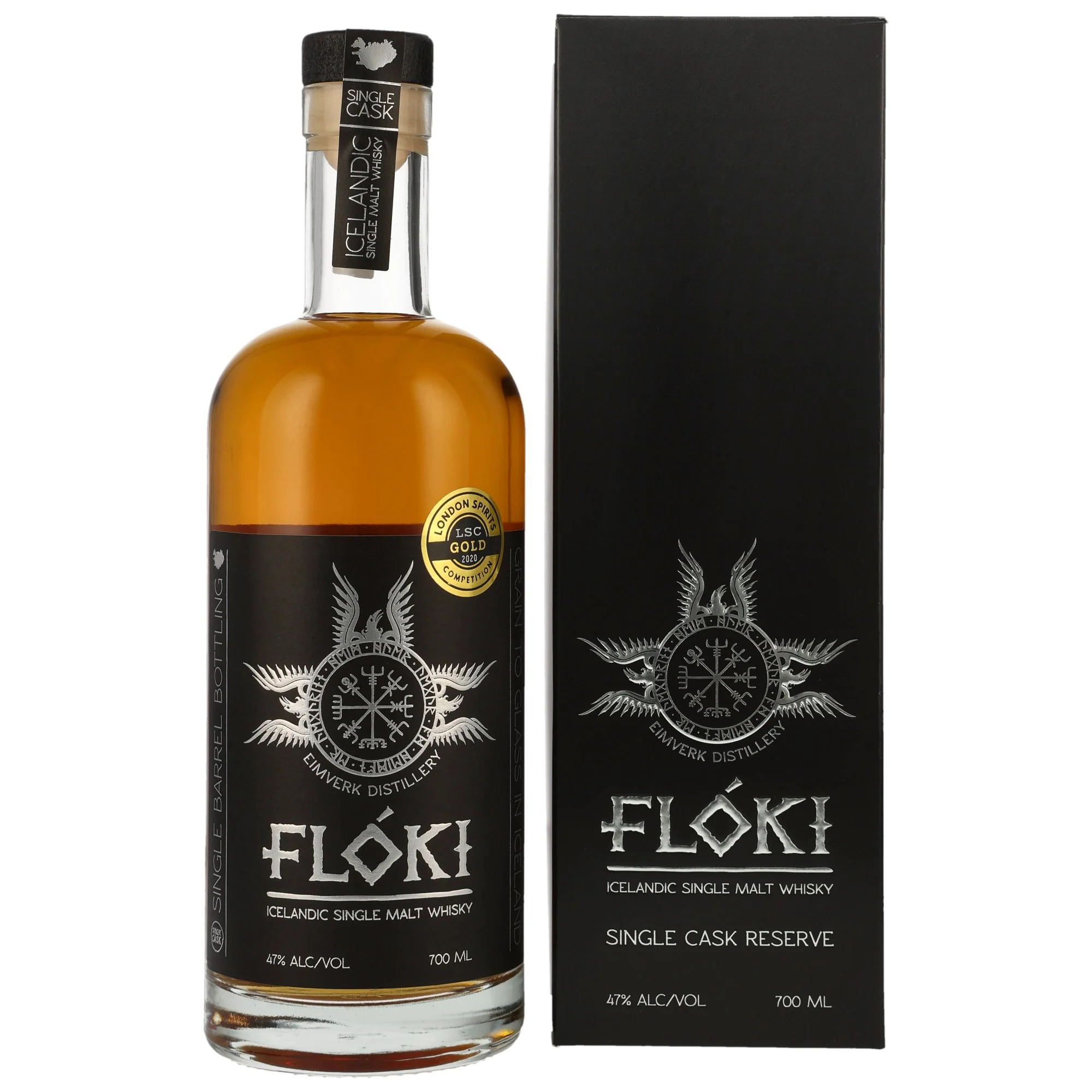 Floki Icelandic Single Malt 0,7l, alc. 47 Vol.-%