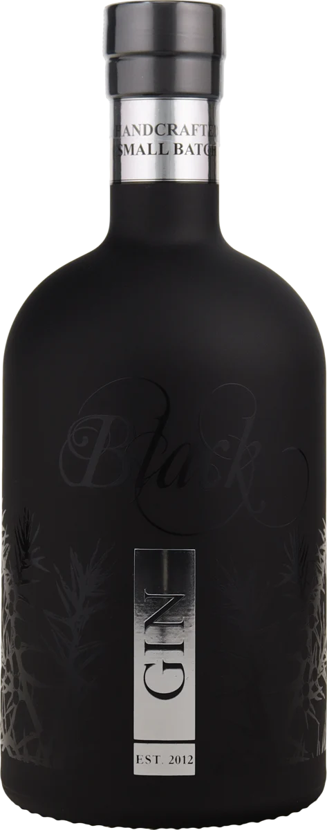 Gansloser Black Gin 0,7l, alc. 45 Vol.-%, Dry Gin Deutschland