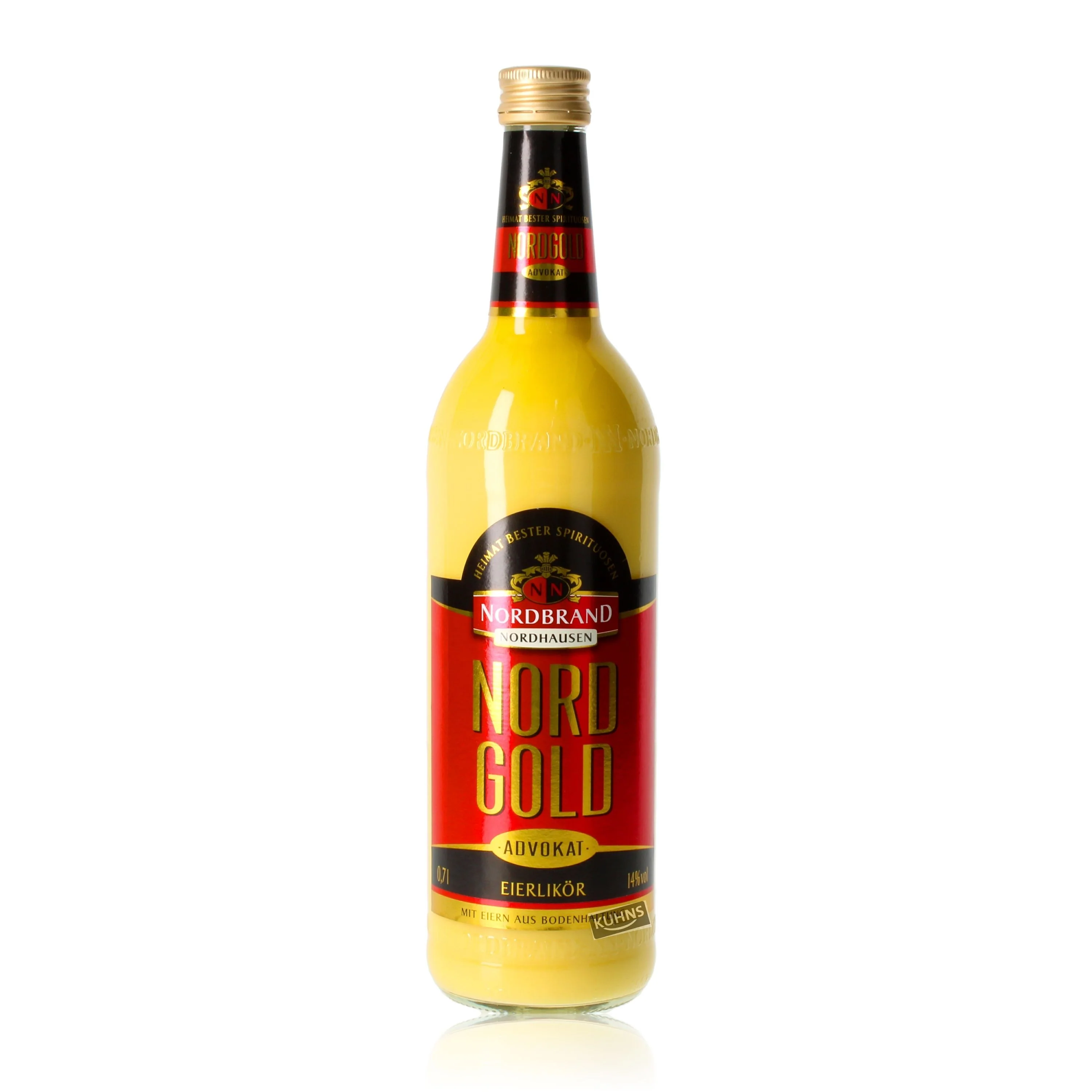 Nordbrand Eierlikör Nord Gold Advokat 0,7l alc. 14 Vol.-%